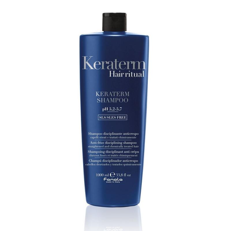 Keraterm Shampoo dyscyplinujący szampon z keratyną do włosów puszących się 1000ml