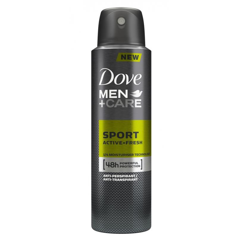 Men+Care Sport Active+Fresh antyperspirant spray 150ml Men+Care Sport Active+Fresh antyperspirant spray 150ml