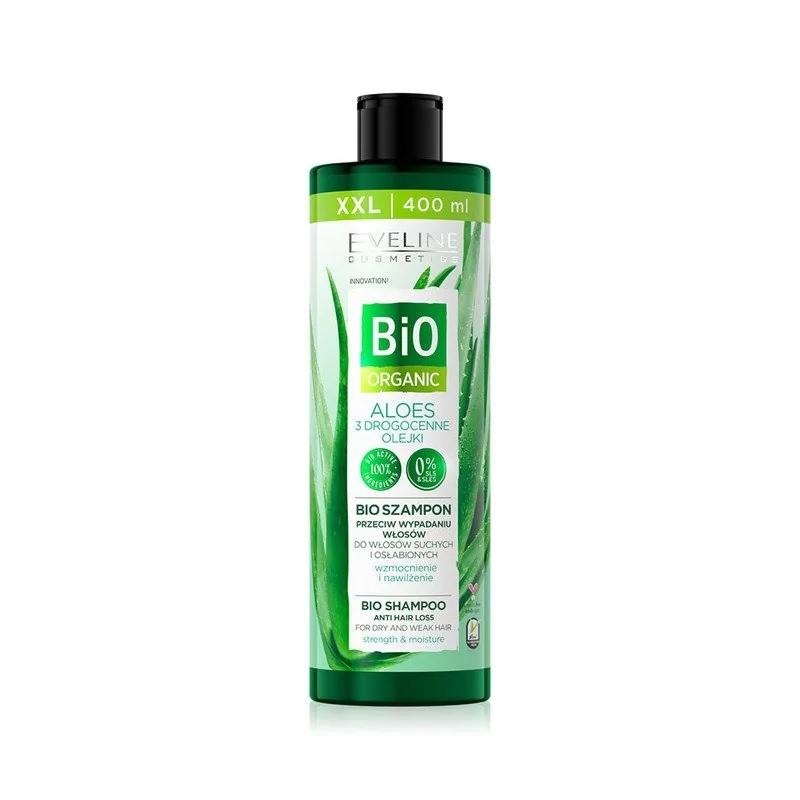 Bio Organic bioszampon przeciw wypadaniu włosów Aloes 400ml