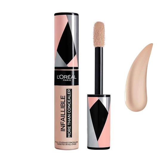 L’Oréal Paris Infaillible 24h More Than Concealer korektor kryjący z matowym wykończeniem odcień 322 Ivory / Neutral 11 ml