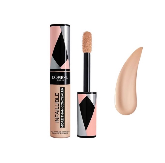 L’Oréal Paris Infaillible 24h More Than Concealer korektor kryjący z matowym wykończeniem odcień 324 Oatmeal / Cool Rose 11 ml