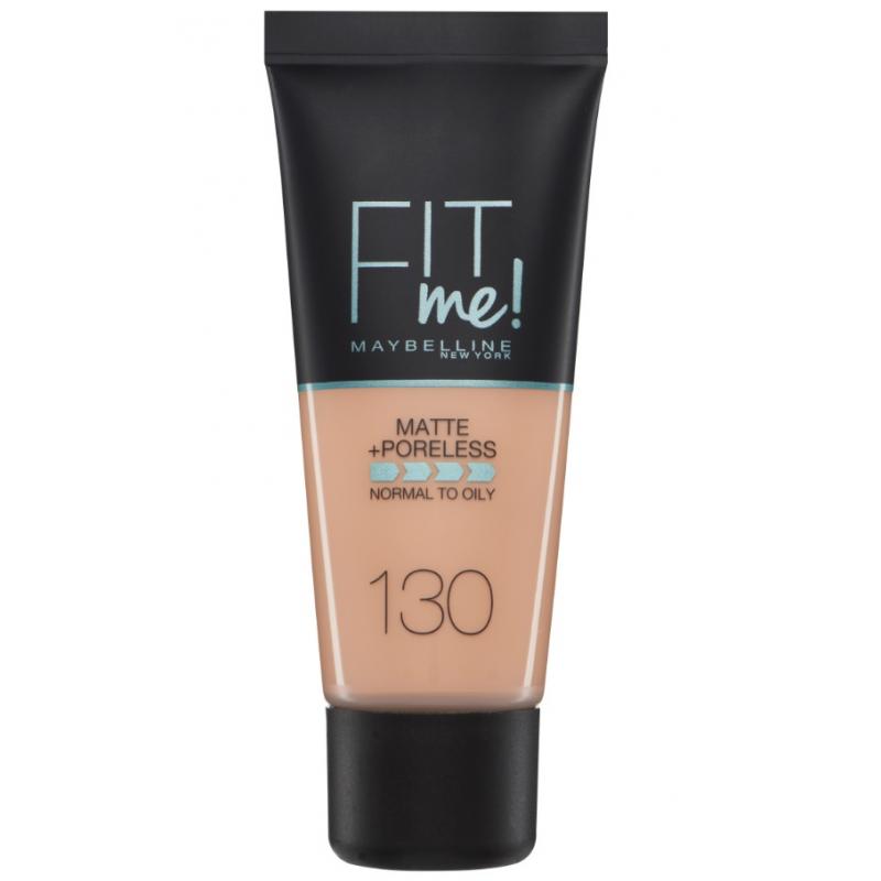 Fit Me Foundation matujący podkład do twarzy 130 Buff Beige 30ml Fit Me Foundation matujący podkład do twarzy 130 Buff Beige 30ml