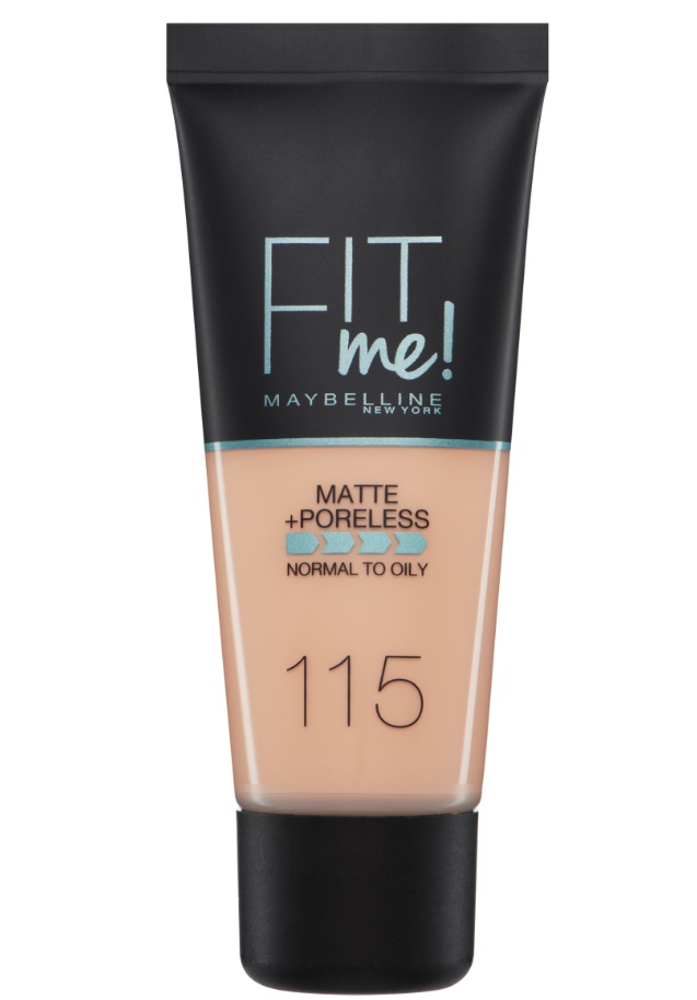 MAYBELLINE NEW YORK Fit Me! Matte+Poreless matujący podkład do skóry normalnej i tłustej odcień 115 Ivory 30 ml można nabyć na stronie Neness.pl