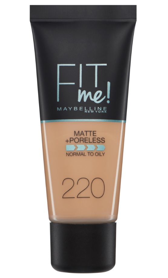 Fit Me Matte & Poreless Foundation matujący podkład do twarzy 220 Natural Beige 30ml