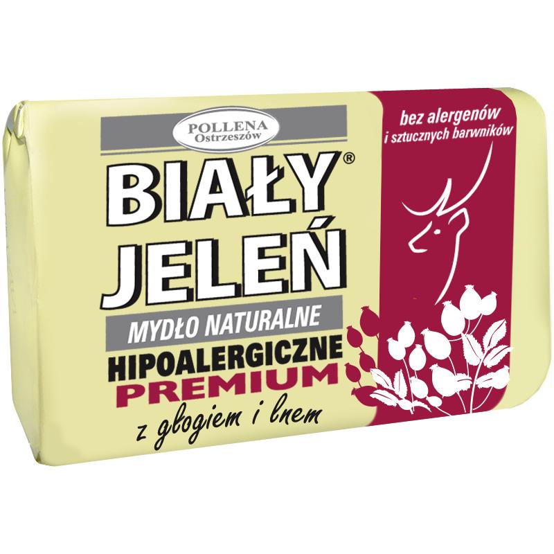 Hipoalergiczne mydło naturalne z głogiem i lnem 100g Hipoalergiczne mydło naturalne z głogiem i lnem 100g